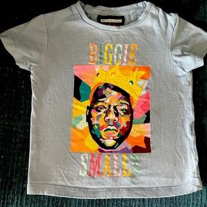 Cotton-On Kids 2T Biggie Smalls Baby Blue T-Shirt
